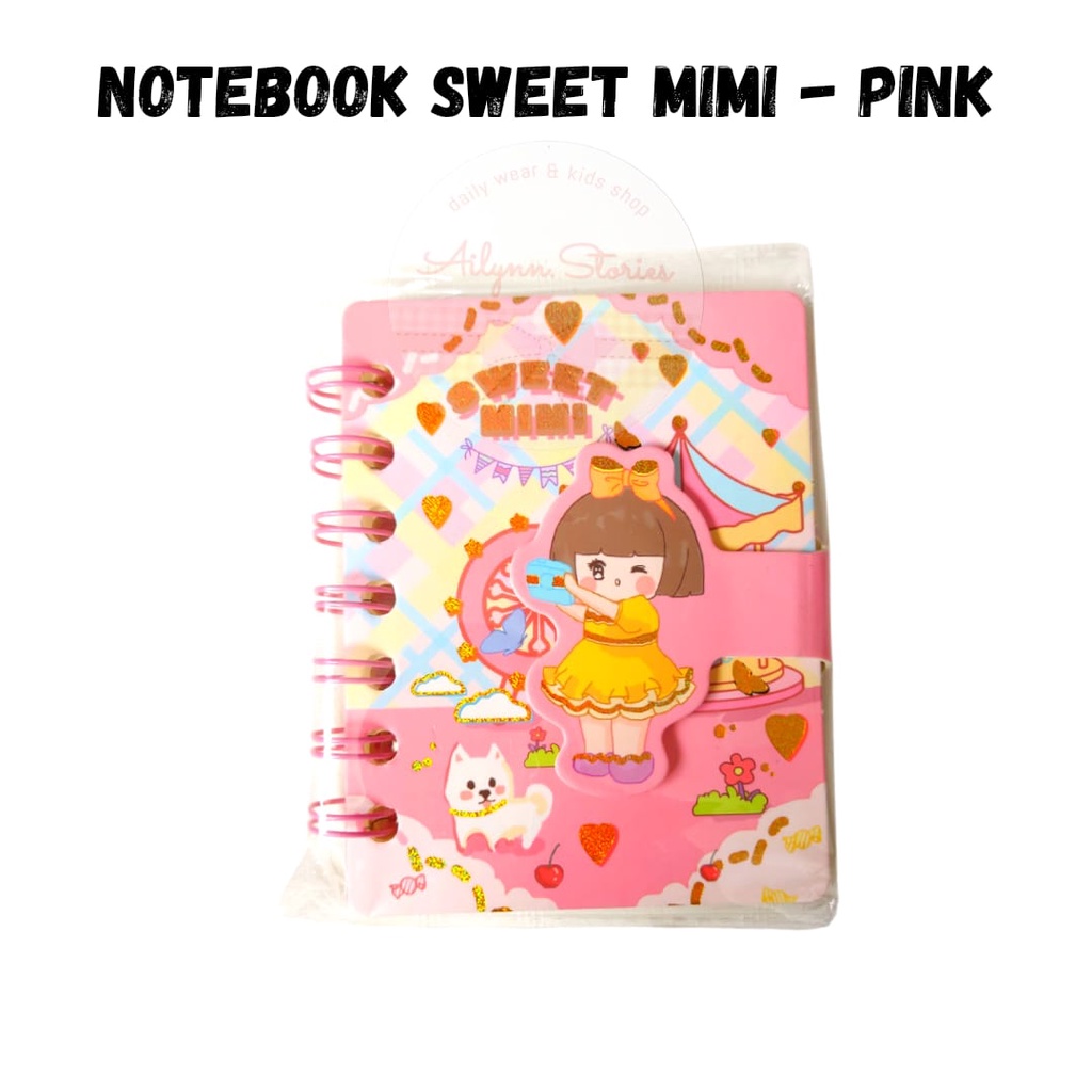 Buku Notes memo Spiral Mini / Sticky notes