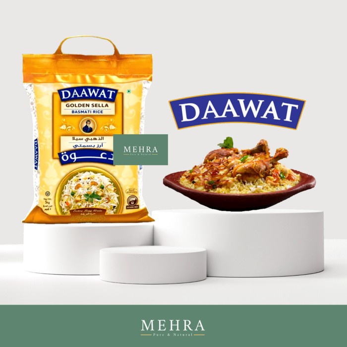 

BERAS BASMATI RICE GOLDEN STELLA DAWAAT / DAAWAT / DAWAT 5 KG