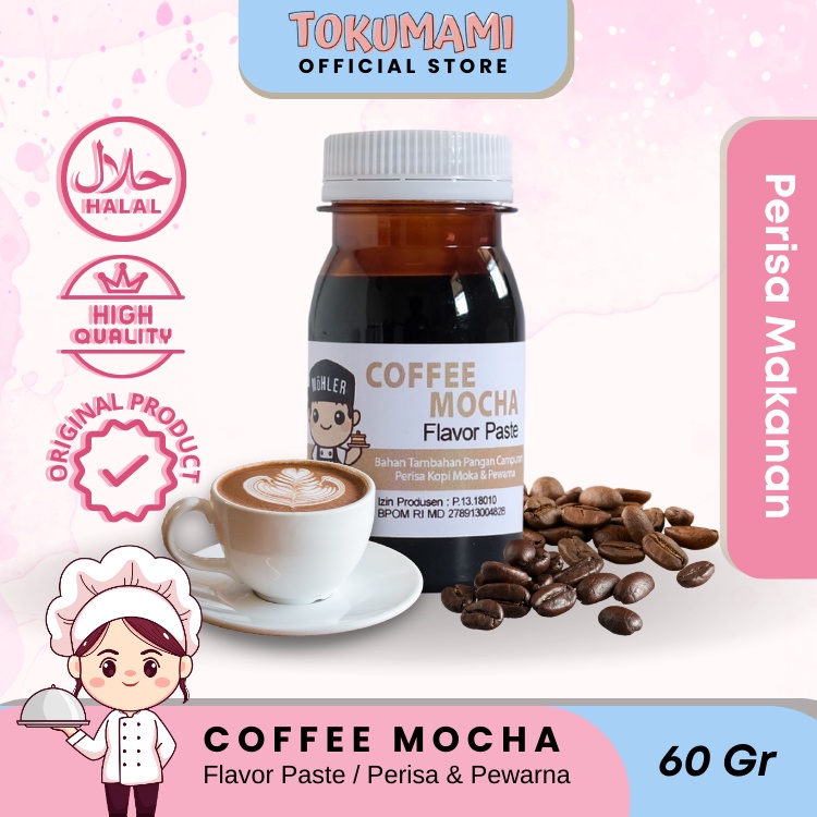 

Tokumami - Flavor Paste / Pasta Perisa Mohler Coffee Mocha 60 Gram