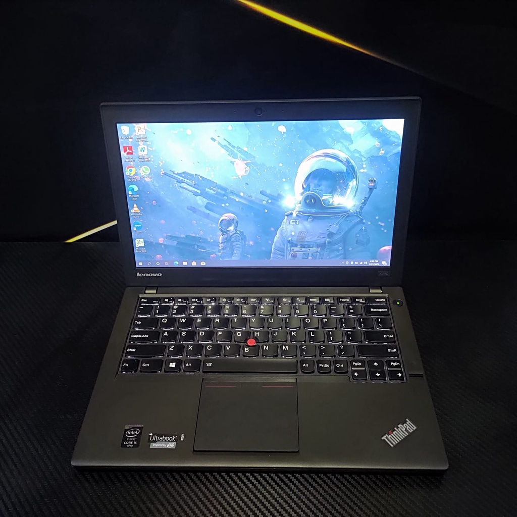 Laptop Lenovo X240 core i5 gen 4 Ram 8gb SSD 256gb backlight - Windows 10
