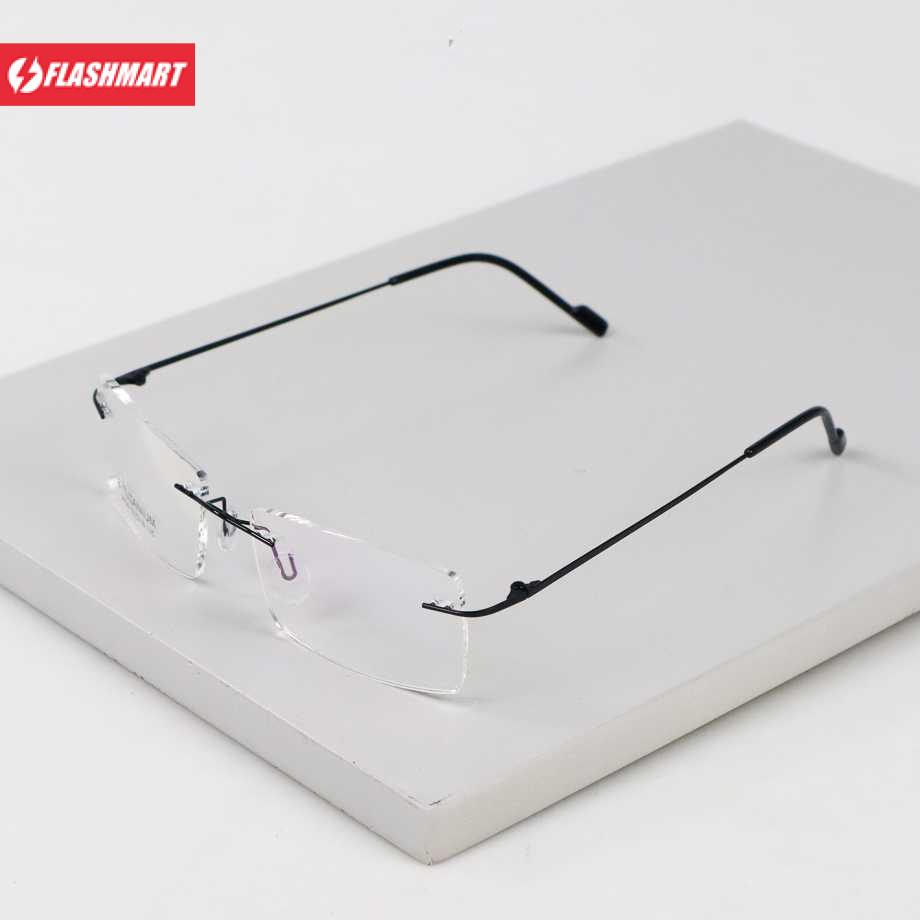 Flashmart Frame Kacamata Frameless Titanium Ultra Light - JHY-295