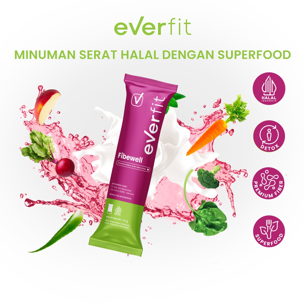 ✦SINAR✦ Everwhite ( Ever White ) Hi Collagen Powder Drink | everfit fibewell