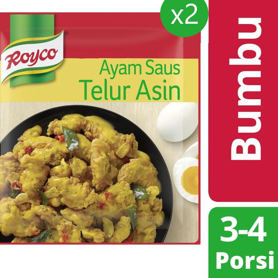 

Hot Sale Royco Bumbu Ayam Saus Telur Asin 22 gr x2