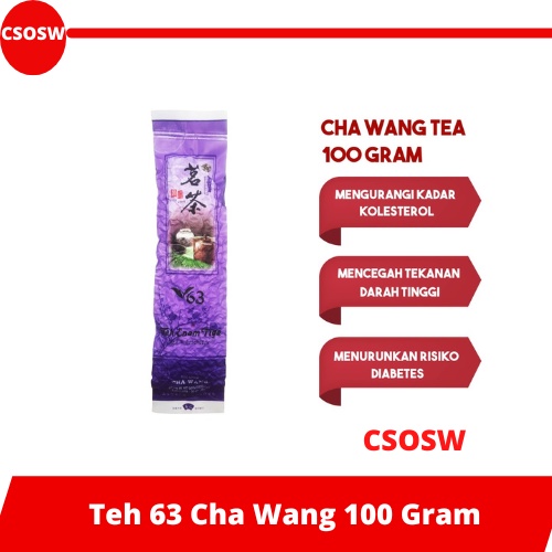 

Teh 63 ~ Oolong Tea Cha Wang 100 Gram Oolong Teh Premium