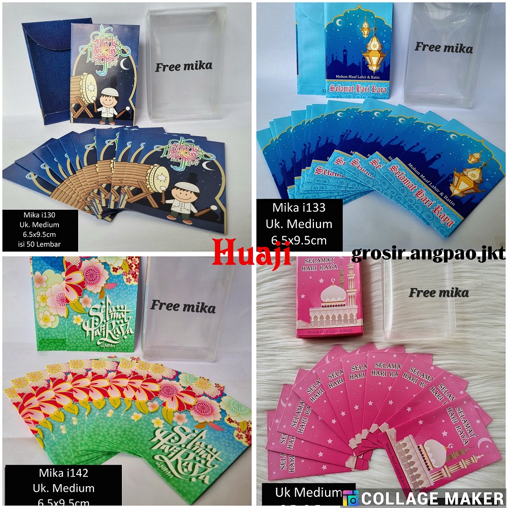 

ANGPAO AMPLOP LEBARAN IDUL FITRI MURAH MERIAH READY STOCK KOTAK MIKA ISI 50 LEMBAR