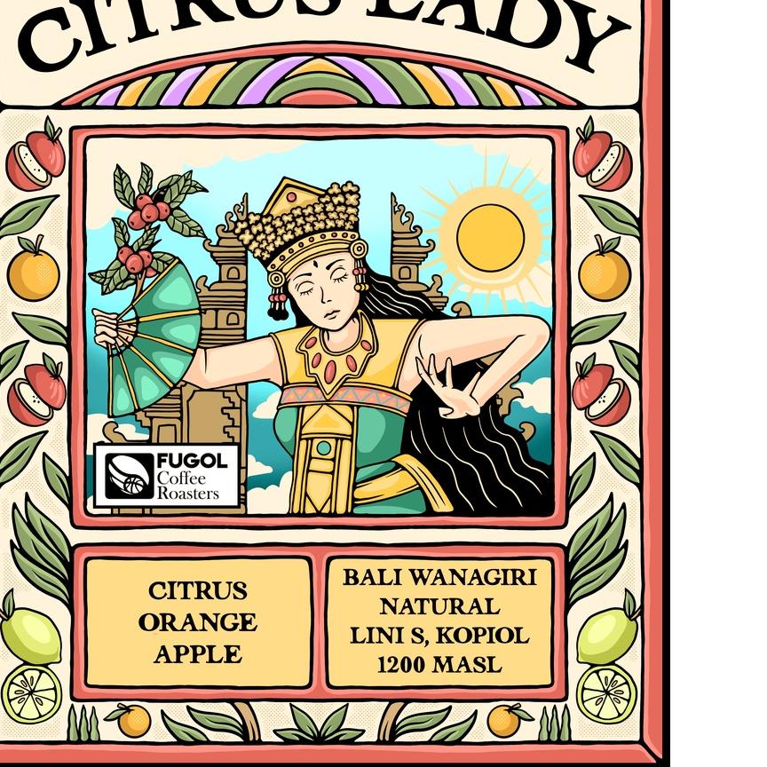 

▼ Kopi Arabika BALI CITRUS LADY (200 gr) Single Origin Specialty Coffee ♖