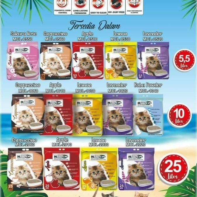 Pasir Kucing Markotop 25 Liter