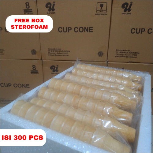

CUP CONE UNIFOODS | CONE ICE CREAM | ISI 300 PCS