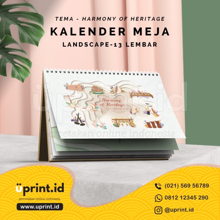 

Kalender 2022 Kalender Meja A5 Landscape 13 Lembar #Kmlt-029 Star Seller