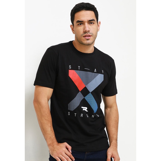 Kaos REMIX JEANS Original T-Shirt Mans Tangan Pendek E184P01 Pakaian Ori Pria Cowok