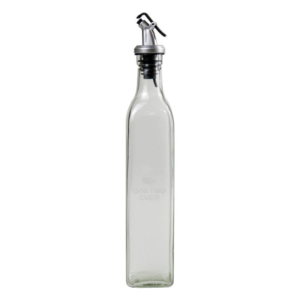 Botol Minyak / Wadah Minyak / Botol Serbaguna Kaca Botol Minyak Goreng wadah Saos/Kecap Anti tumpah 500ml