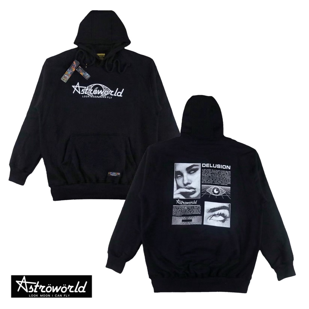 Sweater hoodie Astroworld globe / hoodie pria wanita distro / hoodie unisex / jaket hoodie ast-06