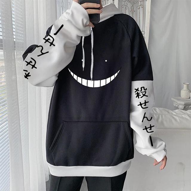 SWEATER HOODIE PRIA BIG SMILE JAPANESE STYLE TERBARU