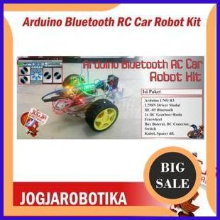 perkakas Arduino Bluetooth RC Car Robot Kit 1F3BZ3