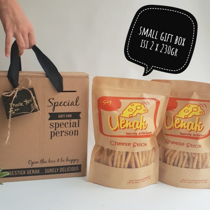 

Bingkisan Lebaran /Medium Gift Box Cheesestick Uenak 041
