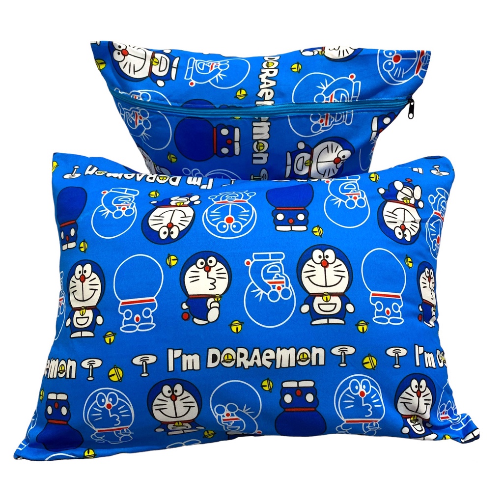 Sarung Bantal Karakter Mickey - Sarung Guling Sofa Cinta Tidur Polos Ukuran Jumbo 45 X 60 Cm Resleting