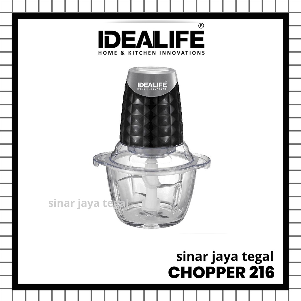 IDEALIFE CHOPPER IL216 / CHOPPER IDEALIFE IL216 - 1.2 LITER