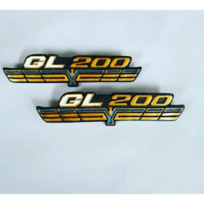 emblem costum honda gl200 replika