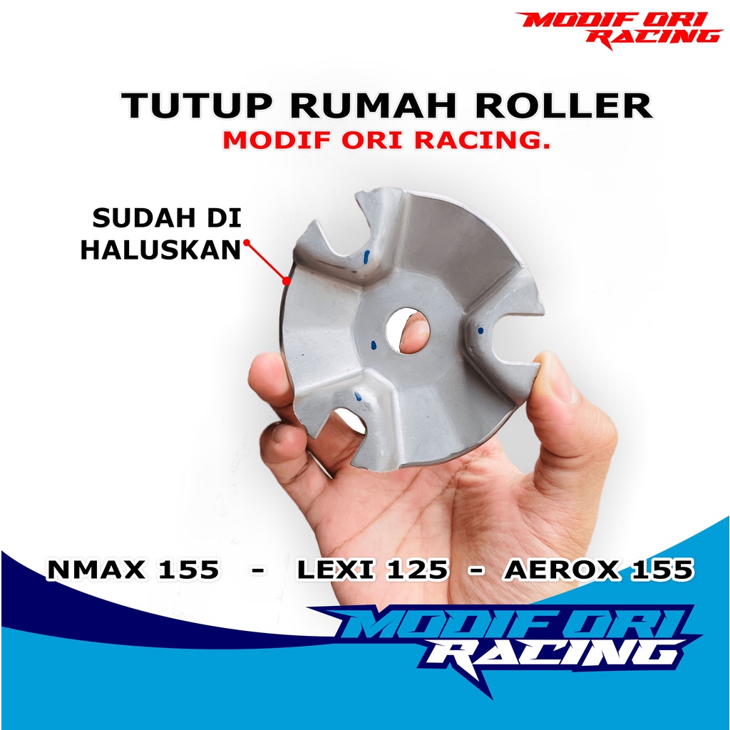 MBH195 Tutup Rumah Roller Yamaha Nmax-Aerox-Lexi Sudah di Custom-Haluskan Mo