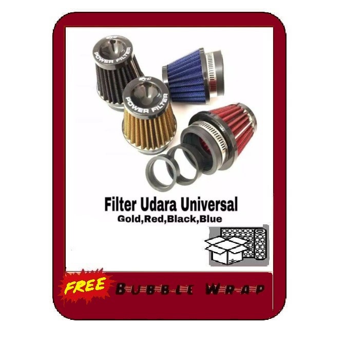 Filter Karbu Karburator Filter Saringan Udara Motor Universal  Variasi Pe24 Pe 26 Pe 28 Mio Supra X 