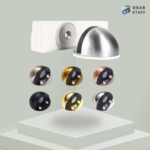 Penahan Pintu Rumah Magnet Anti Collision Magnetic Door Stopper / Pengaman Pintu Benturan / Pengganj