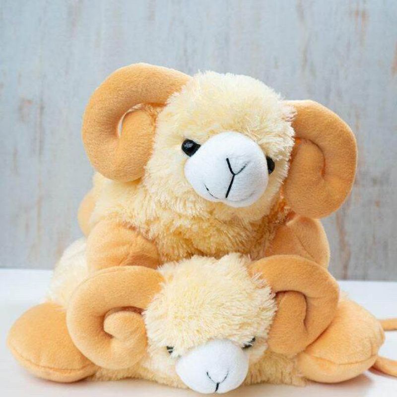 PAKET 50 BONEKA BANTAL LIPAT DOMBA SOVENIR AQIQAH PLUS BORDIR LOGO