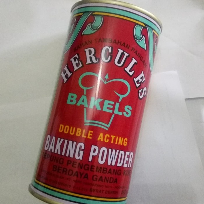 

BAKING POWDER - HERCULES DOUBLE ACTING BAKING POWDER 450GR,