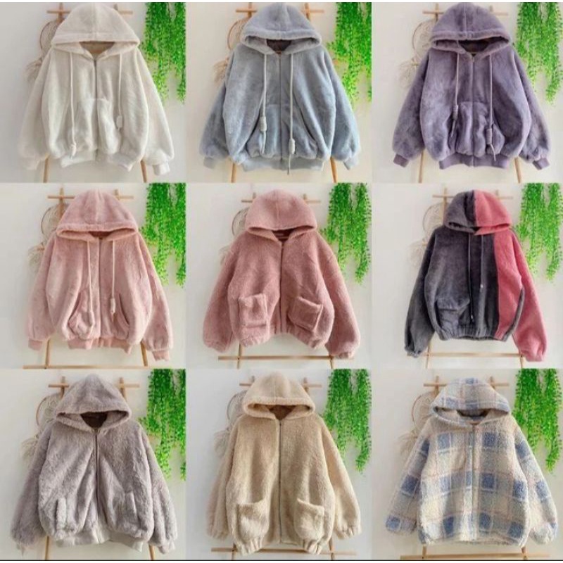 HOODIE CEWEK ATAU COWOK OVERSIZE