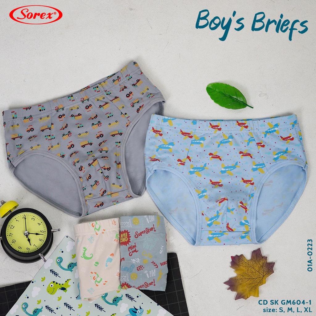 SOREX KIDS BOY BANYAK MOTIF SK TM 703 752 704 705 GM 604 652 - CD CELANA DALAM BOXER ANAK LAKI LAKI CBKS