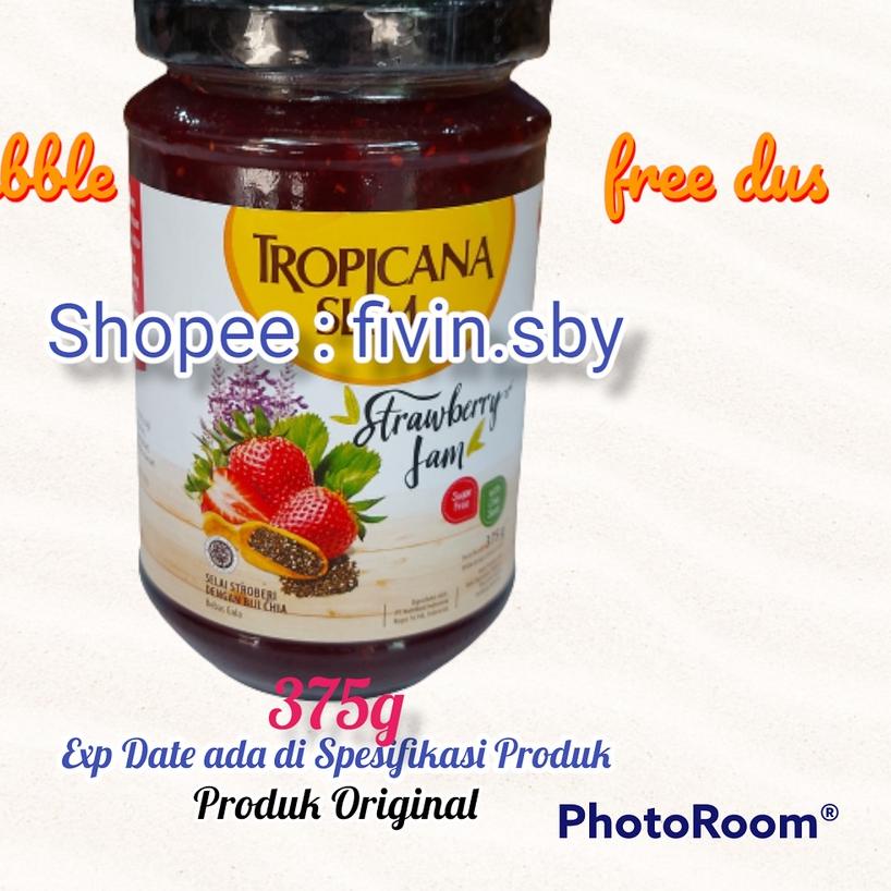 

❆ SELAI TROPICANA SLIM STRAWBERRY JAM 375g ✫