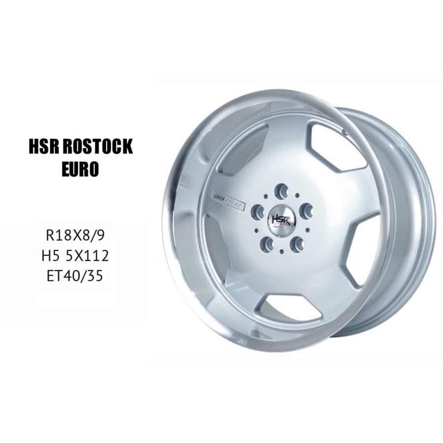 Velg AMG Auro Ring 18 Velg Mobil R18 HSR Rostock Euro Celong Ring 18