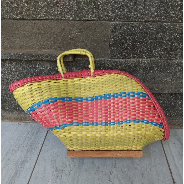 *****] TAS AYAM ROTAN PLASTIK BAMBU ANYAM / KISO AYAM HANDMADE DARI GARUT