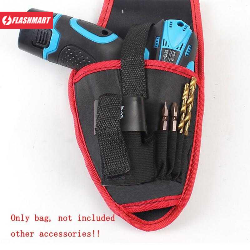 Flashmart Tas Pinggang Perkakas Mesin Bor Tool Bag Fanny Pack - GJ0197