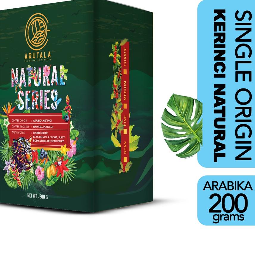 

➺ ARUTALA Natural Series - Arabika Kerinci 200 gram ➾