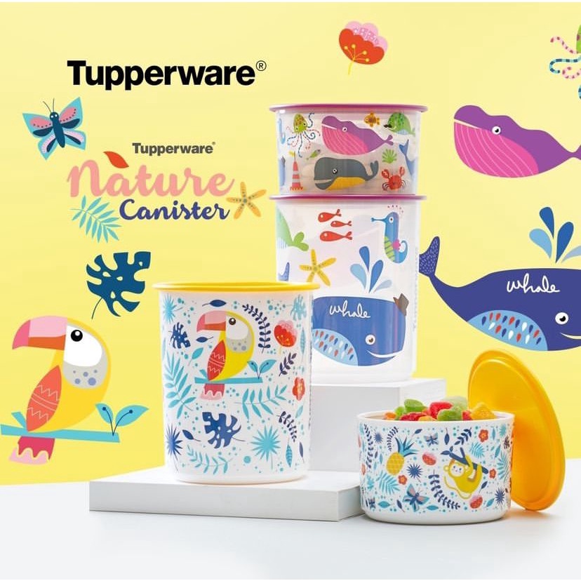 Nature Canister | Tupperware | Toples Cantik | Promo