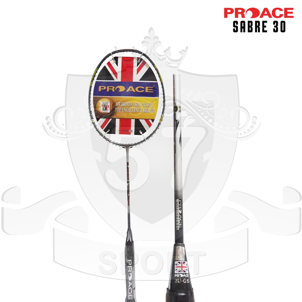 Raket Badminton Pro Ace Sabre 30 Original Bonus Komplit
