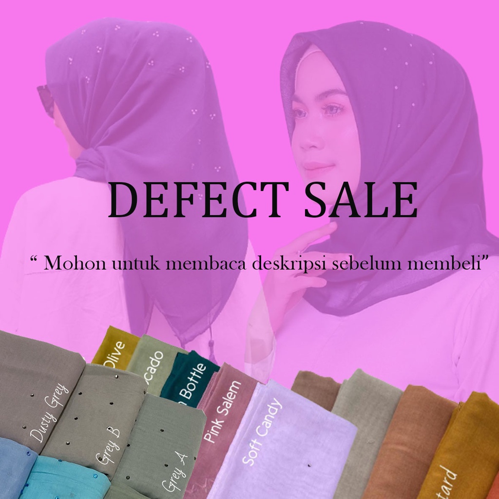 Jilbab Segi Empat Swarovski Paris Square Permata Tabur Sulam Bunga Warna Khimar premium Original Ori