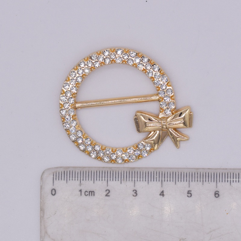 Gesper Simpul Sudut Baju Syal Sutra Gesper Bros Gesper Jilbab Cincin Gaya Baru Kupu-Kupu