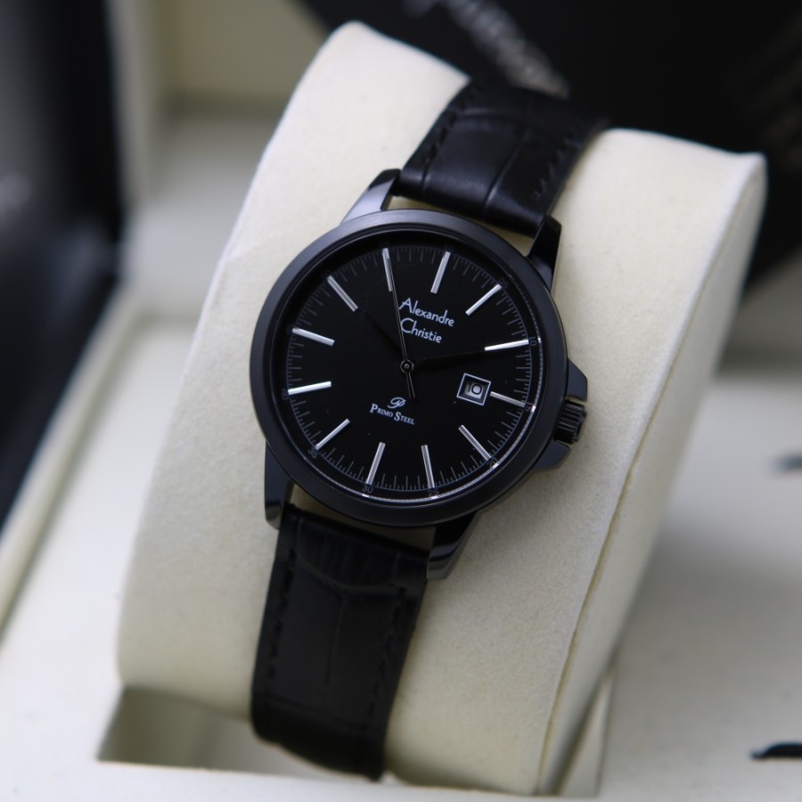 ALEXANDRE CHRISTIE 1008 WANITA KULIT ORIGINAL AC1008 ARLOJI WANITA