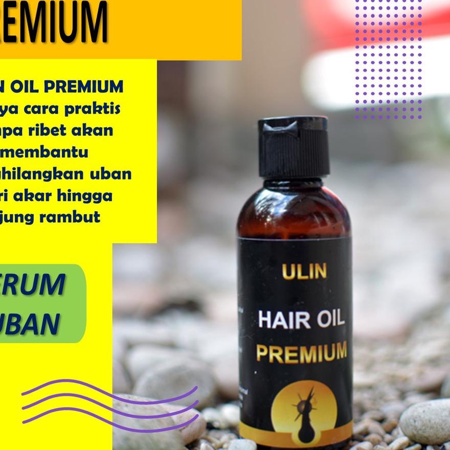 ✴ Penghilang Uban Ulin Oil Premium Minyak Penghitam Uban ♖