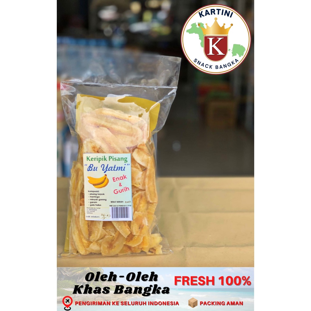 

Keripik Pisang Bu Yatmi Khas Bangka