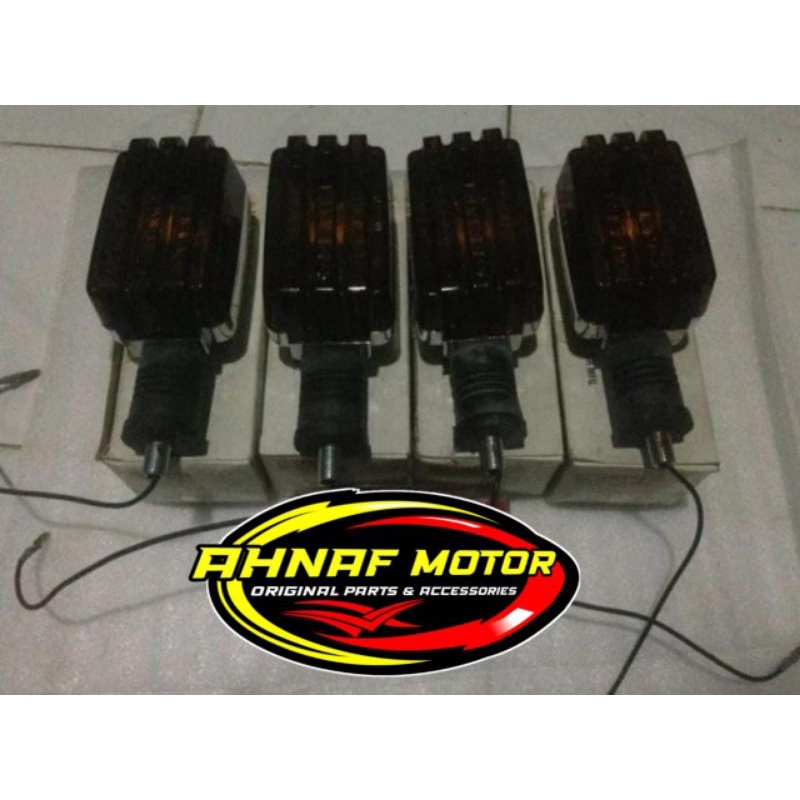 LAMPU SEIN KOTAK CHROME MIKA HITAM RX KING MASTER SEN RX KING ORI YGP