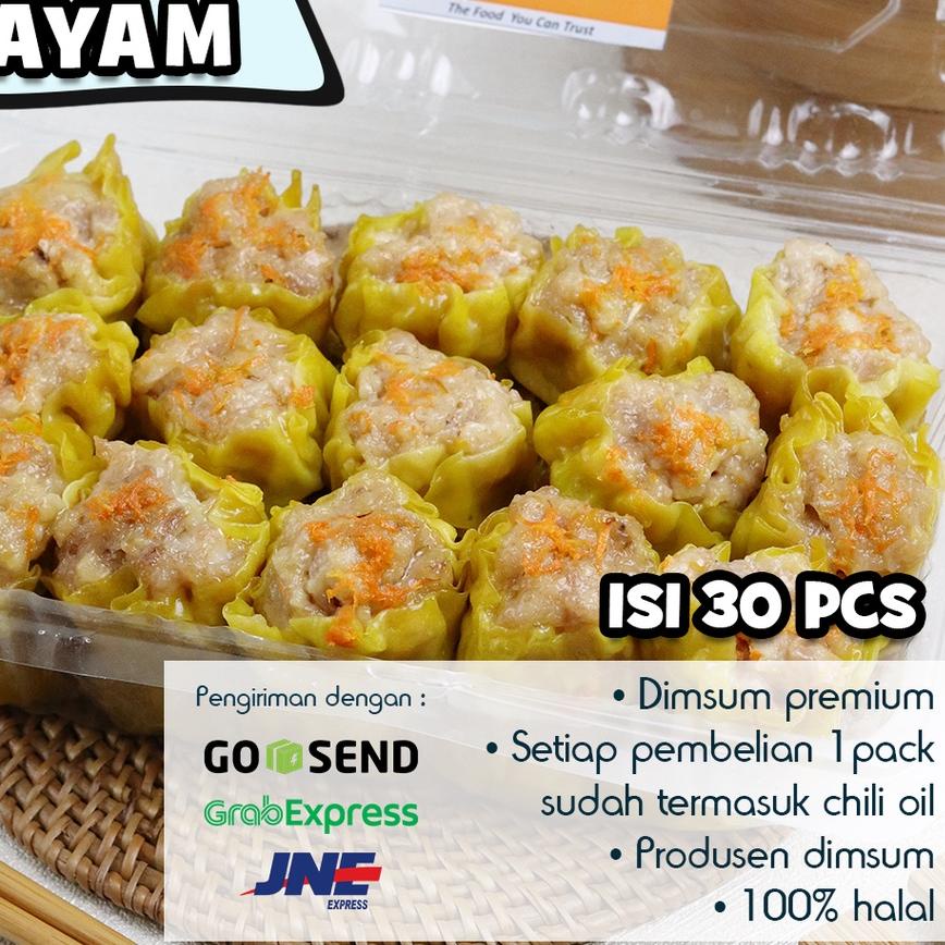

☟ dimsum siomay ayam isi 30 ➸