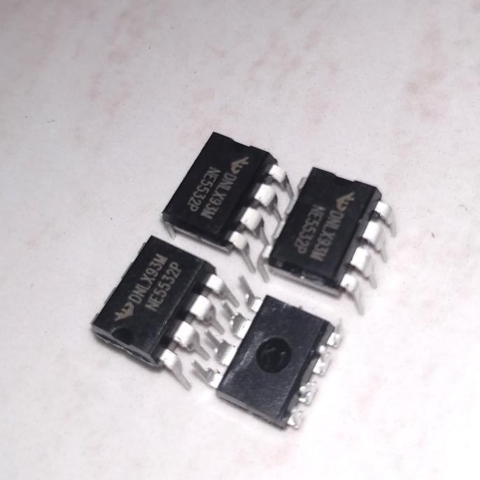 Ic ne5532 dip/ ic dual op amp ne 5532 muri33l Murah