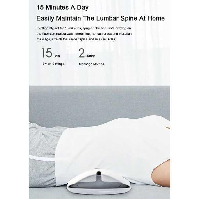 Momoda Lumbar Massage Electric Heat Pijat Tulang Belakang - SX351