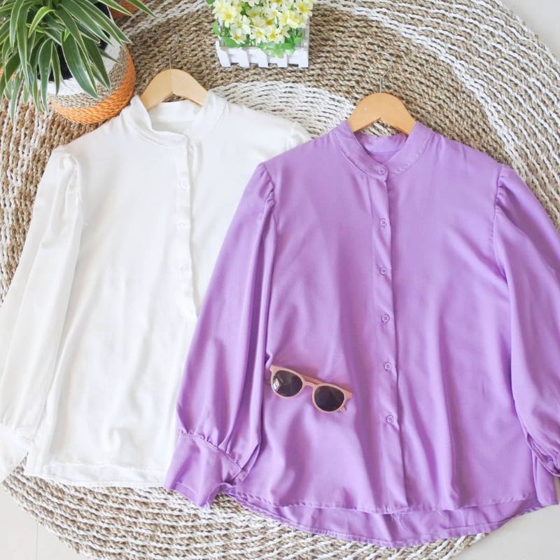 Kemeja wanita blouse Balon | Mia Top