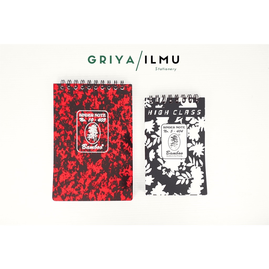 

Binder Note BAMBOO No 5-404/10-403 (008003)/(008004)