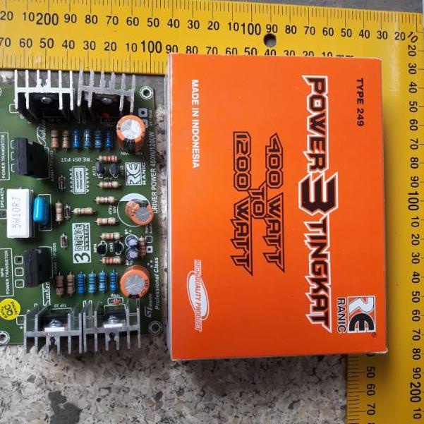 ✬ Kit driver power 3 tingkat sound system audio ampli rakitan amplifier elektronik ✱