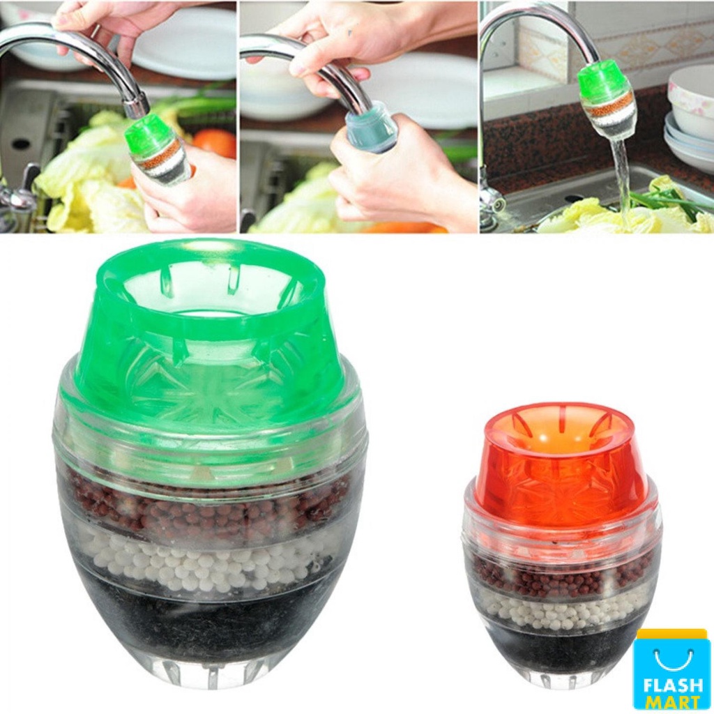 Flashmart Tap Water Purifier Filter Keran Air for 16-19 mm Faucet - HY-028