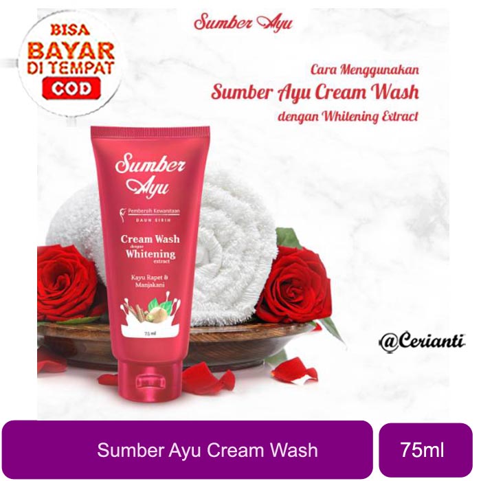 Sumber Ayu Cream Wash Series 75ml_Cerianti